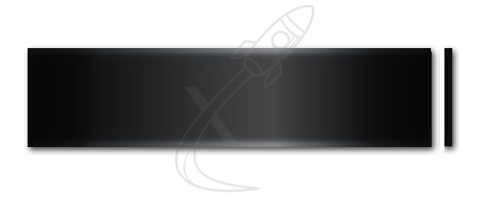Briefkastenschild Renz 100 x 25 x 0,8 Kunststoff schwarz